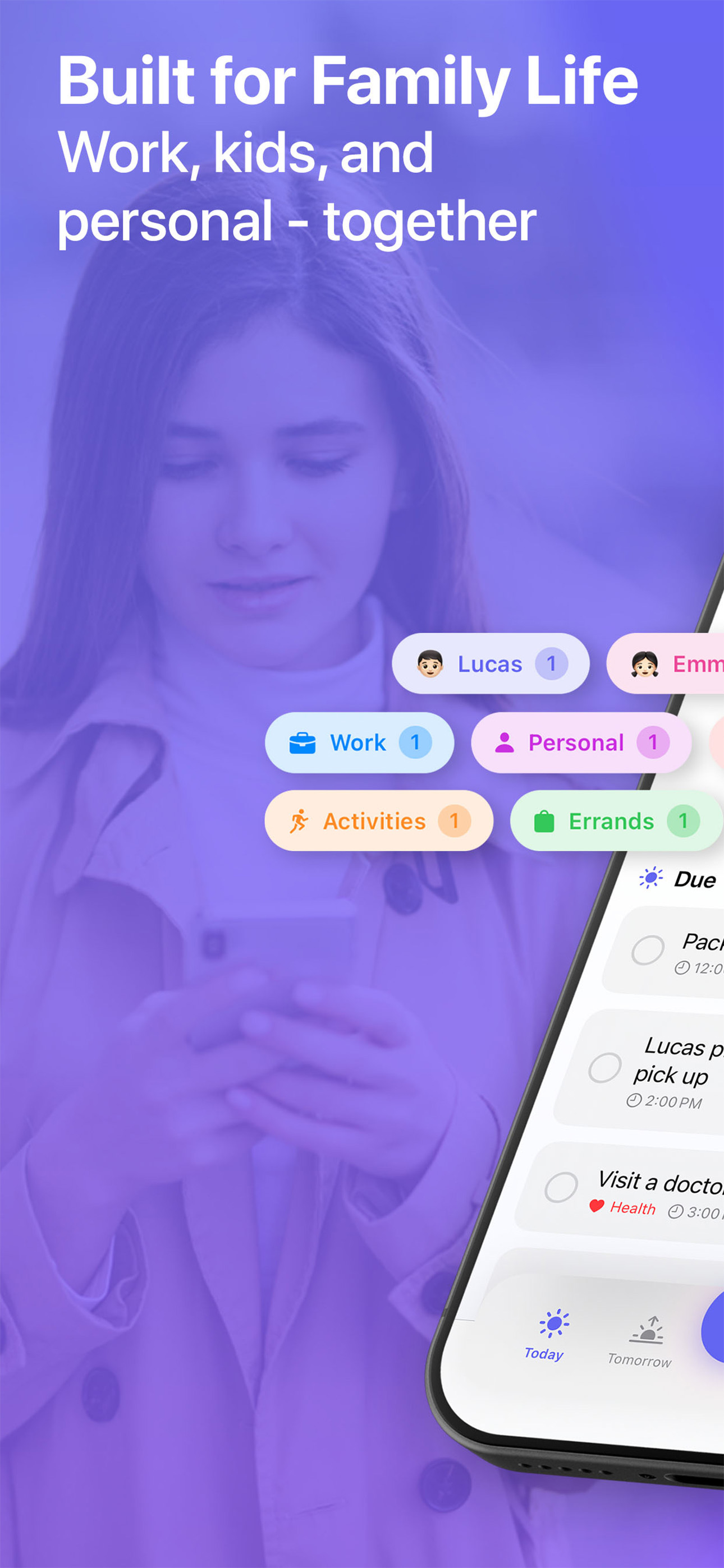 TomorrowVoice voice capture screen